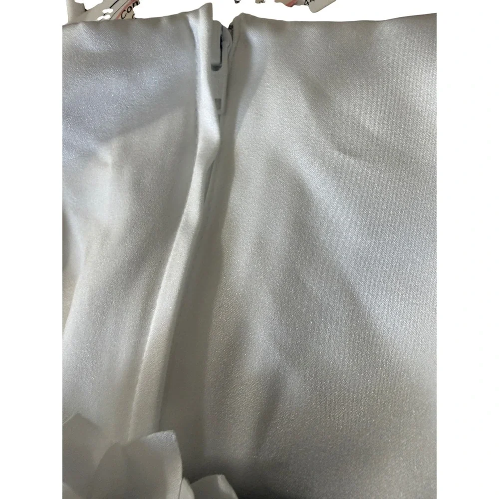 Sweet Beginnings Flower Girl Dress Kids 5 White Champagne Tulle Ball Gown